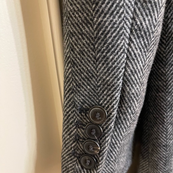 Zara Herringbone Coat - Picture 5 of 7